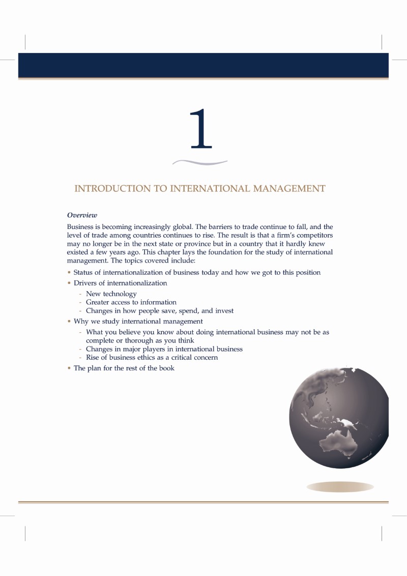 Introduction to International Management